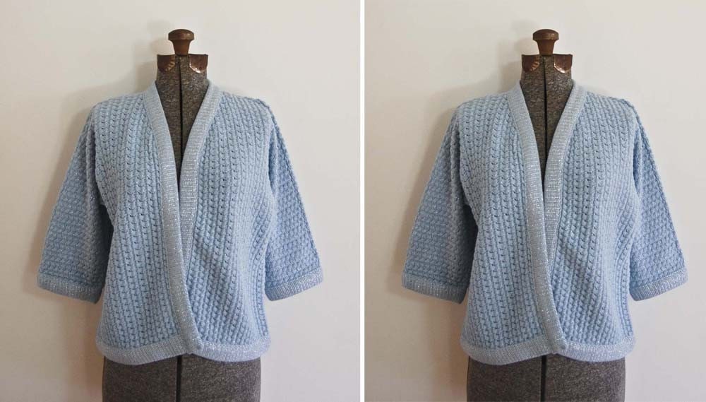 V I N T A G E bluebell cardigan