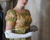 CUSTOM Diamond Evening Formal Regency Jane Austen Ball Gown Dress
