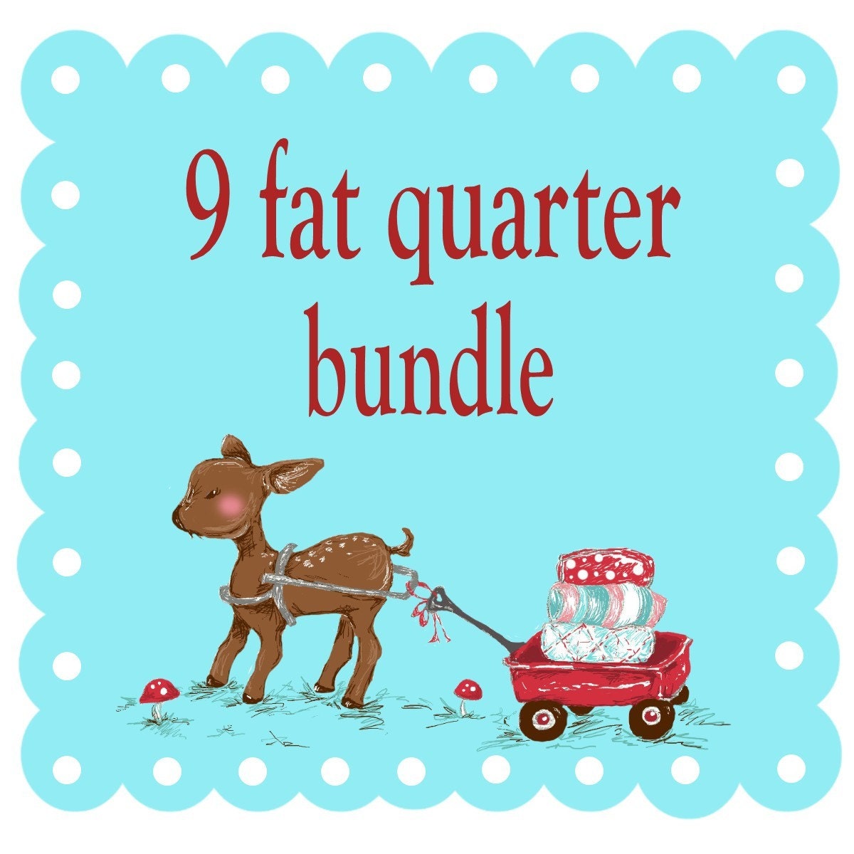 Create Your Own Bundle - 9 Fat Quarter  Bundle Set - You Choose