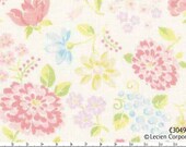 Japanese, Lecien, OLD NEW 30'S, Spring Meadow Flowers in Pastel, 30493-10, Fat Quarter