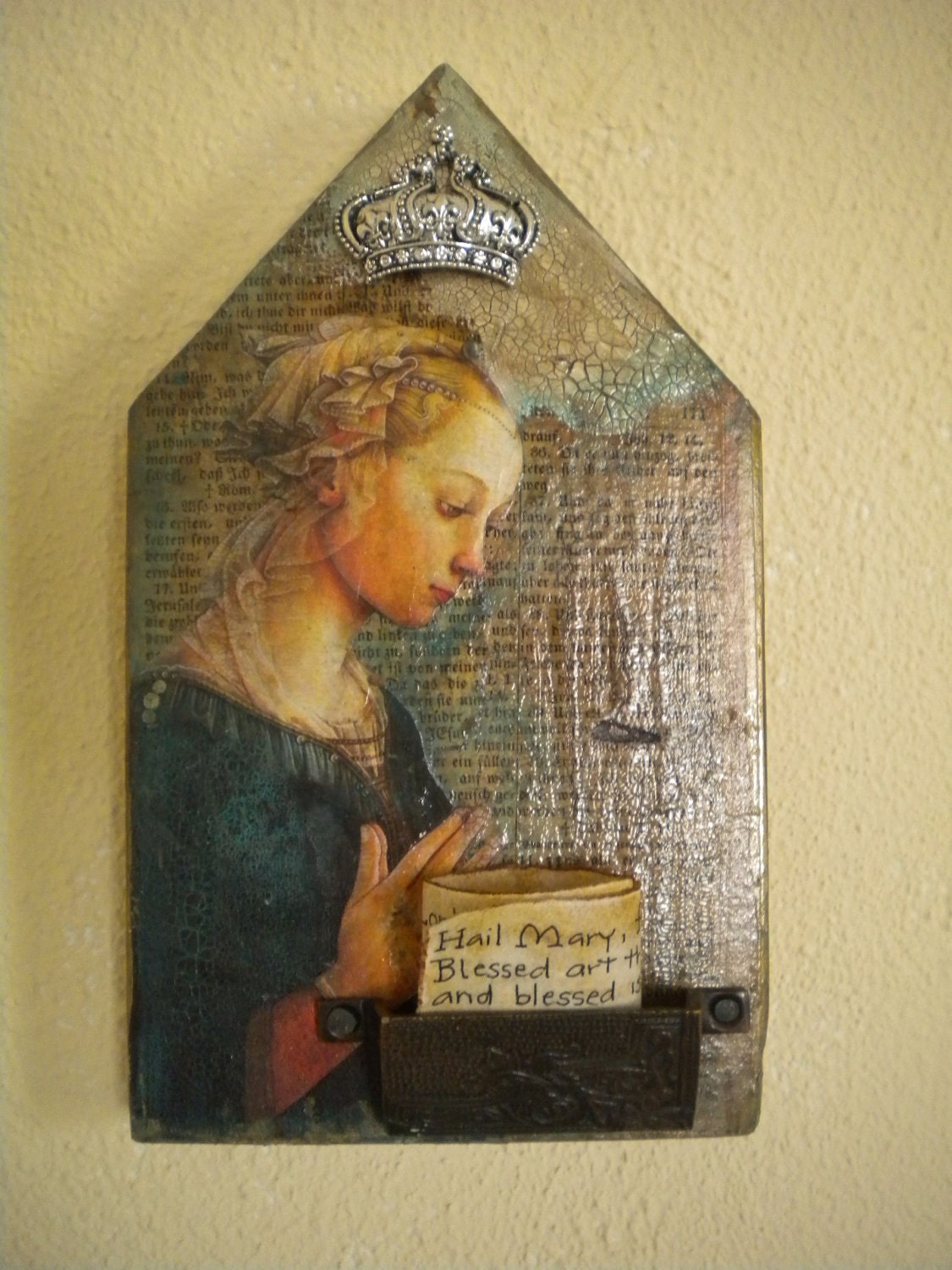 Prayer Shrine-Hail Mary