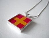 Nautical Flag R Pendant