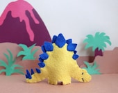 Stegosaurus Finger Puppet - Dinosaur toy