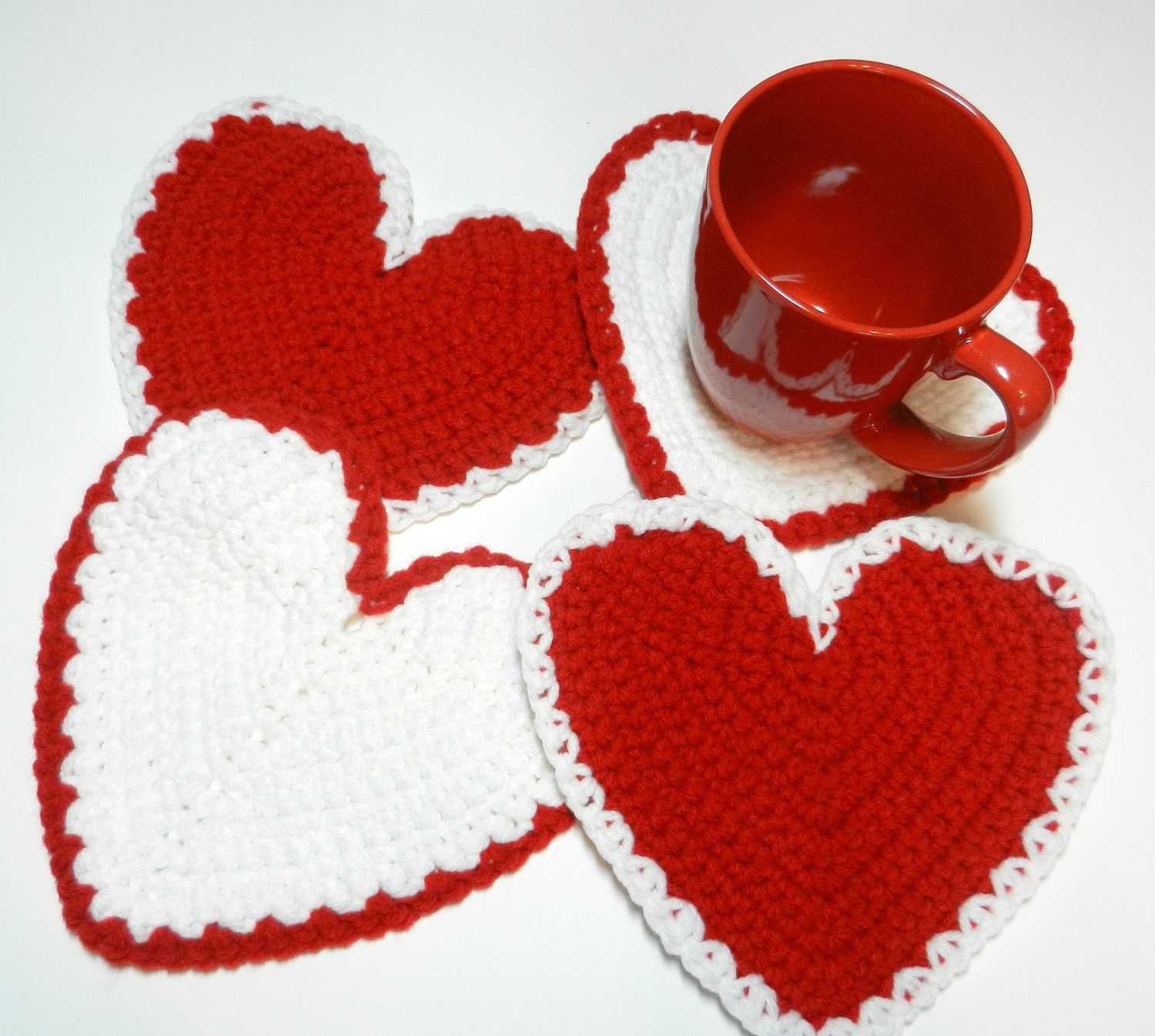 Valentine Hearts Coasters