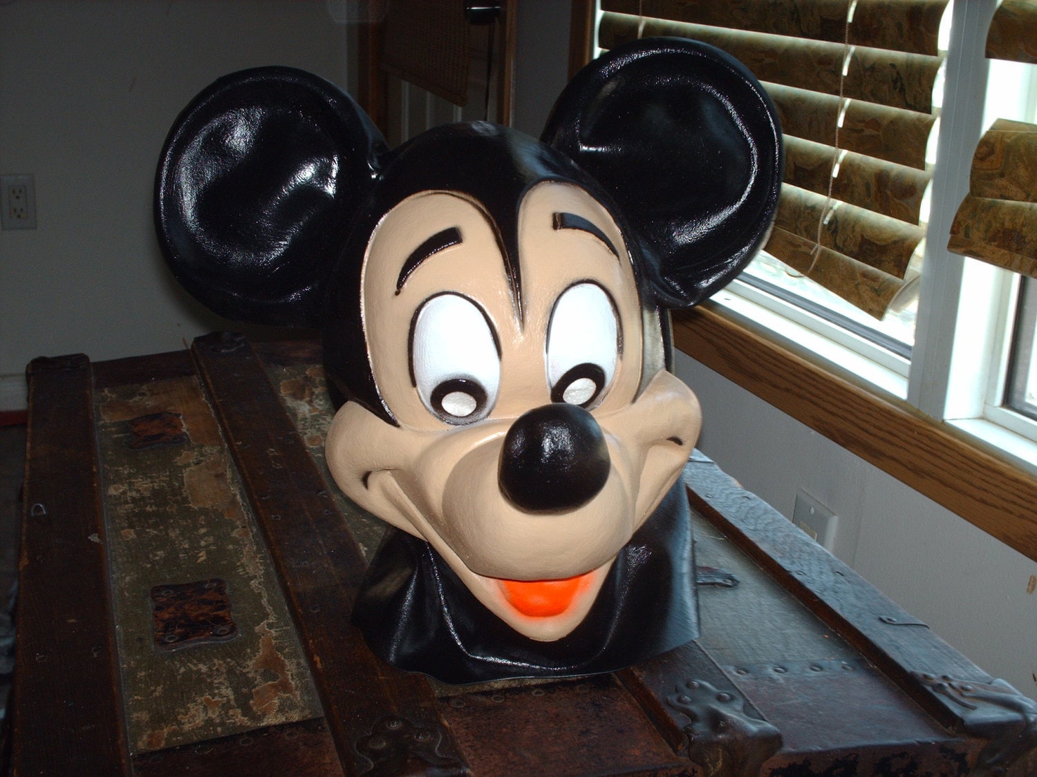 old full mickey mouse rubber mask by on Etsy