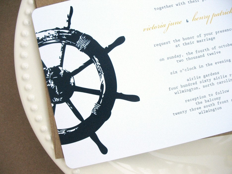 captain's wheel. invite suite