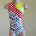 Zebra Print Gymnastic Dance Leotard Size 2T - C7