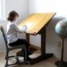 Vintage Drafting Table Children's Artist Table circa 1950s-60s
