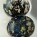 Starry Starry Night Lampwork Beads