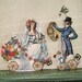 Digital Bride Doll Download Collage Sheet - And Groom With Poodles Vintage French Art For Paper Crafting MA12D