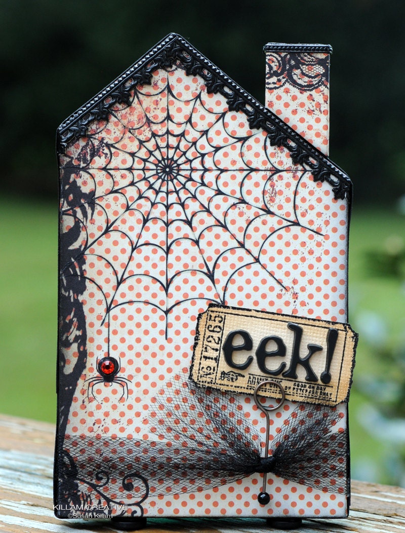Itsy Bitsy Spider Chunky House Halloween Decoration
