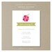 sweet rasberry : birthday invitation set