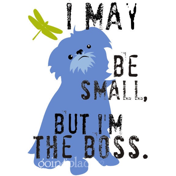 Brussels Griffon Dog Art Print Wall Art 5 x 7 size matted to Fit an 8x10 Frame
