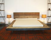 Gorgeous Platform Bed, Reclaimed from Old Midwest Barn