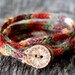 Women's Wrap Bracelet - KNITTING PATTERN - Rustic I Cord