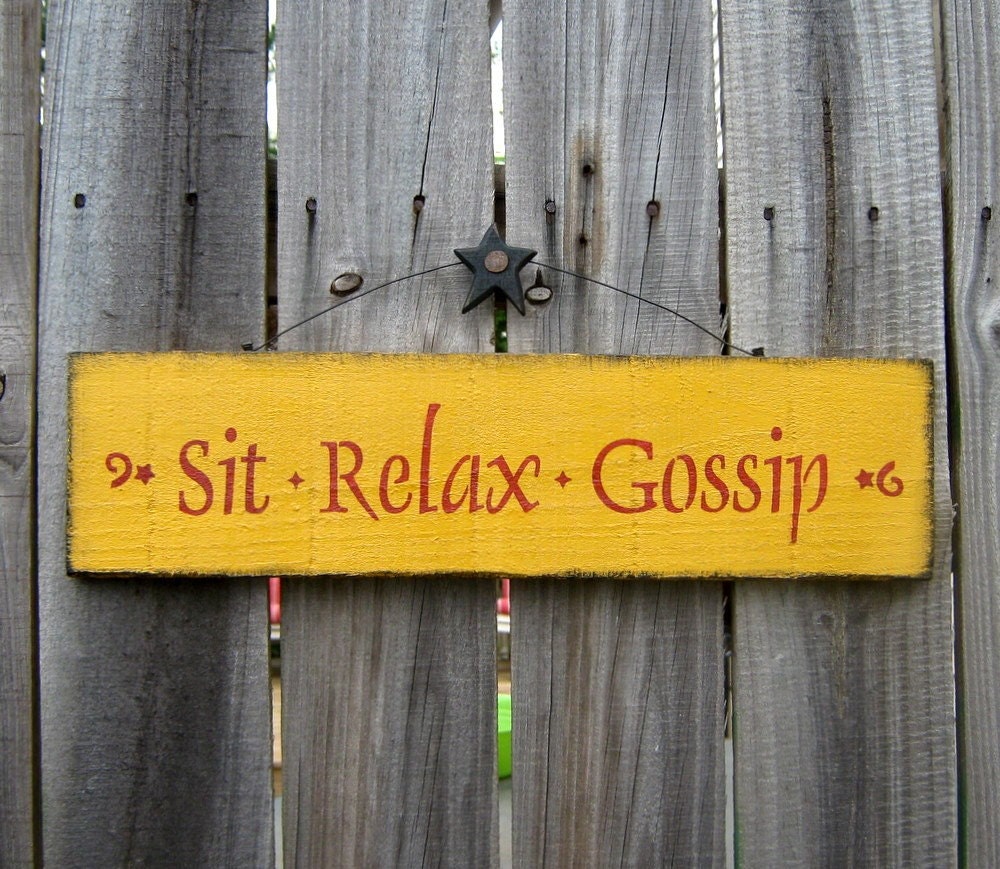 Gossip Sign