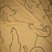 full double  flitted bed sheet Those Darn Cats