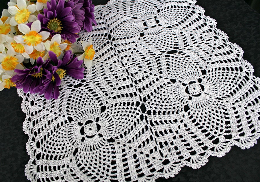 Square Crochet Doily