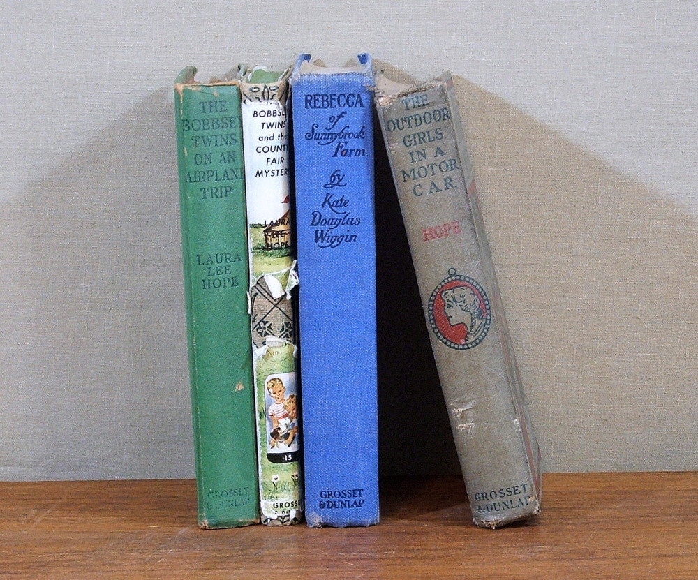 Vintage Childrens Books, Collection of Four