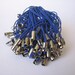 Cell phone straps cords color blue