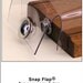 Mahogany and Stainless Steel Cap Catcher Bottle Opener - Magnetic or Wall-Mount