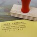 Custom Return Address Stamp // PORT // typeset