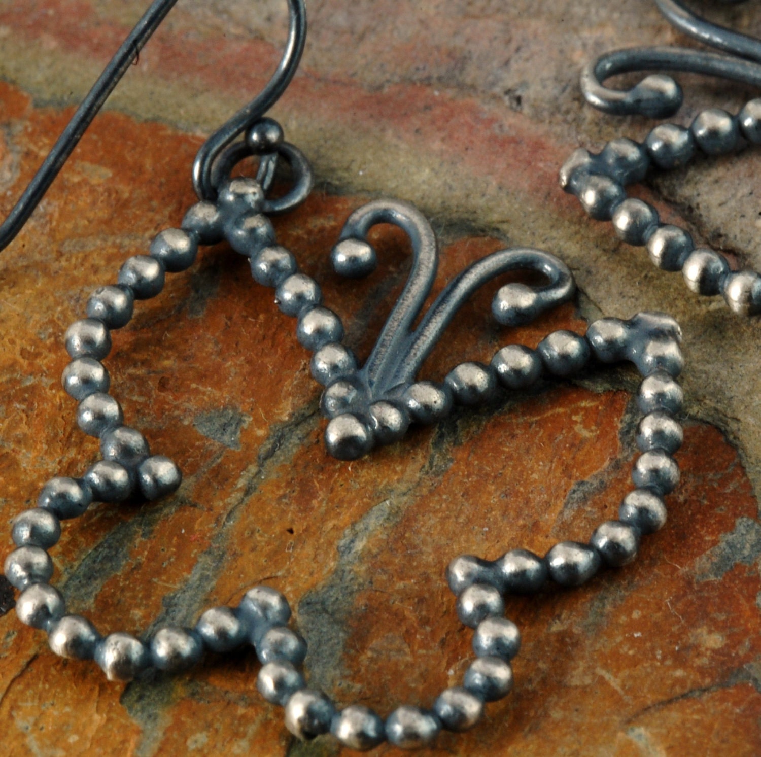 Butterfly Earrings- Sterling Silver Dangles