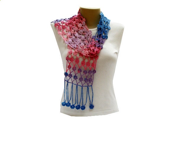 PDF Tutorial Crochet Scarf Pattern