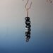 Black and white Italian Glass Beads