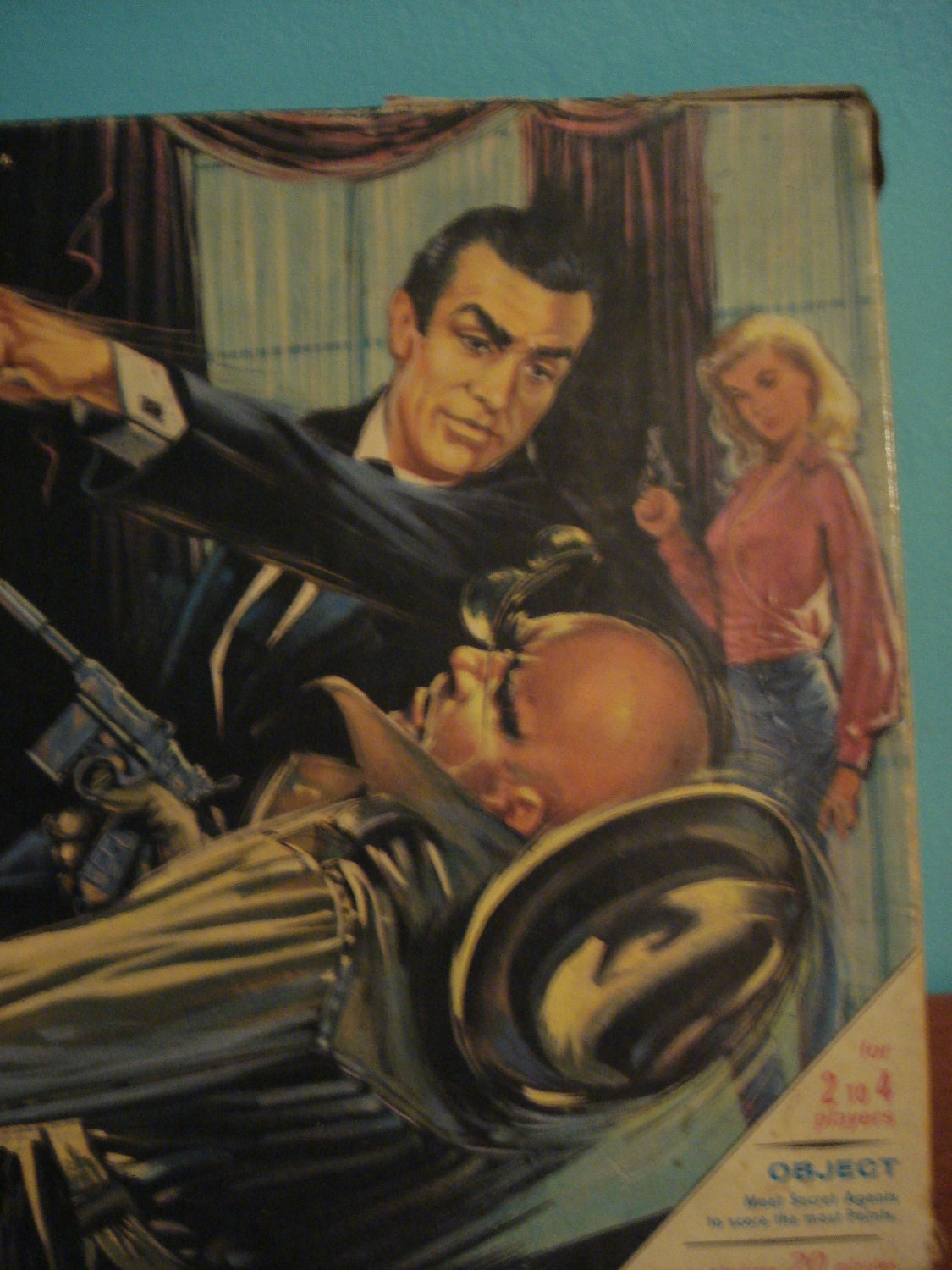 James Bond Secret Agent Board Game 1964