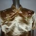 Creamy Chinese Brocade Top M/L Bust 38