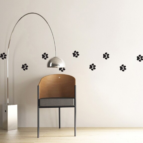 Simple Pawprints - MiniPack Vinyl Wall Decals