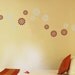 Concentric Dots - Circles - Set of 16 - Wall Decals