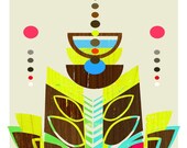 Modern Topiary 2 - Limited Edition Print