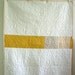 Yellow and grey with elephants, dots and spring buds - crib to toddler size