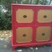 Antique 1940s 'Pink Daiquiri' Pink and Gold Radio