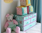 Baby Blocks Alphabet Number and Motifs PDF Sewing Guide