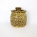 Speckled Stoneware Garlic Keeper