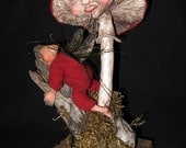 An elf hatchling One of a kind art doll \/sculpture