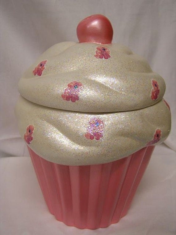 SALE  50% OFF  My Little Pony Cupcake Jar