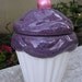 Plum Pudding Cupcake Jar