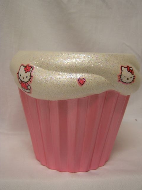 Precious Hello Kitty Cupcake Jar