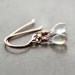 Rainbow Moonstone Earrings, Snow White Moonstone 14k Rose Gold Filled Earrings Rose Gold Jewelry Spring Fashion - Moonstruck