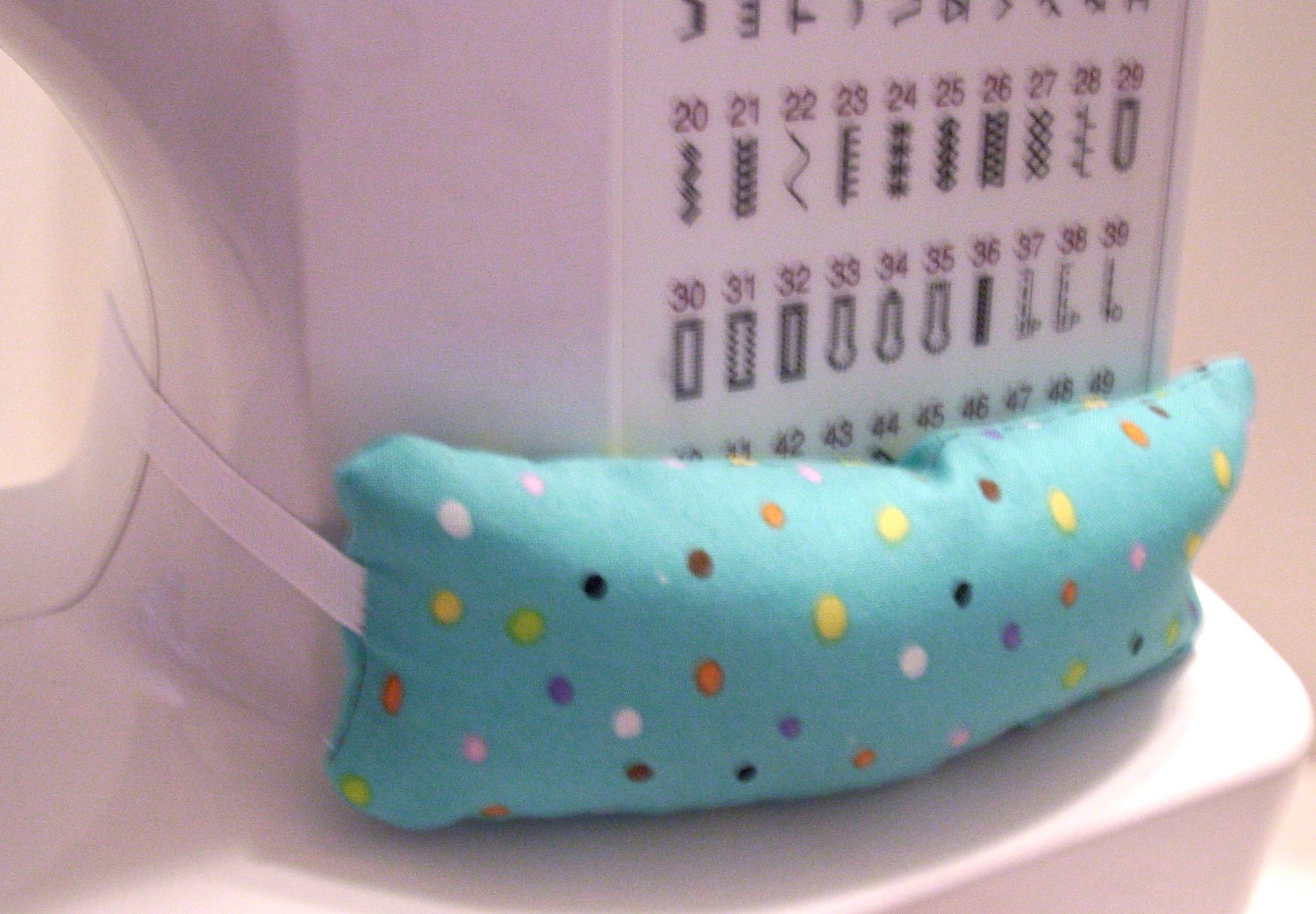 Pincushion Ties to Sewing Machine