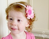 Pink Peony Flower Interchangeable Snap Flower