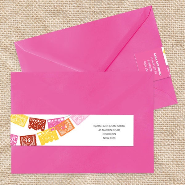 wrap around address label to match any idoityourself design - printable editable file
