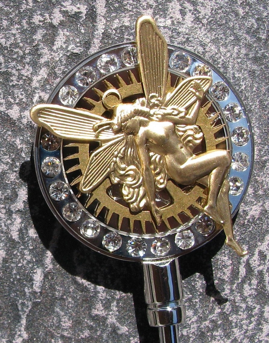 STEAMPUNK Purse Hanger - Fairy Flight Time - by STARDUST STEAMPUNK(TM)