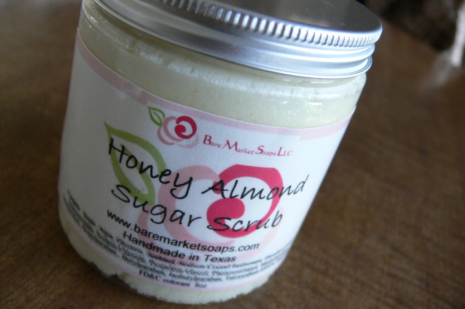 Honey Almond Sugar Scrub