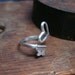 Special Valentine 2fers Offer, STEAMPUNK HEART RING, Gothic Vintage Skeleton Key, Quality Thick Silver Ox Plate On Brass
