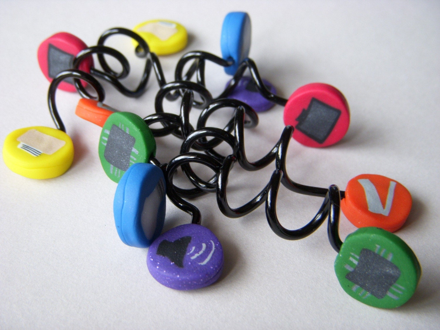 Cable identifiers - Set of 6